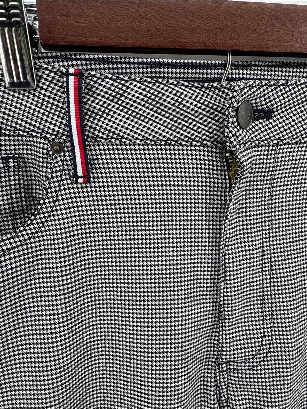 Tommy Hilfiger women's vintage pants feature a small houndstooth pattern Size 10 - Picture 4 of 6